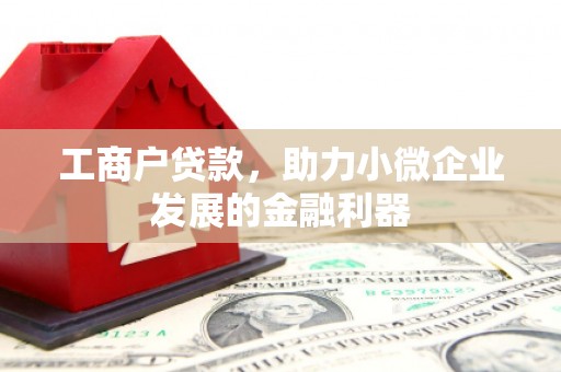 佳木斯工商户贷款，助力小微企业发展的金融利器