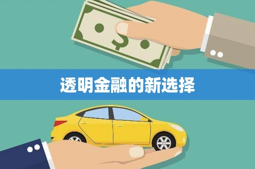 佳木斯透明金融的新选择
