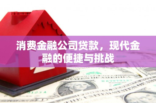 佳木斯消费金融公司贷款，现代金融的便捷与挑战