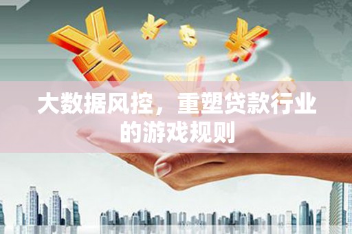佳木斯大数据风控，重塑贷款行业的游戏规则