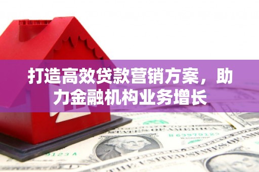 佳木斯打造高效贷款营销方案，助力金融机构业务增长