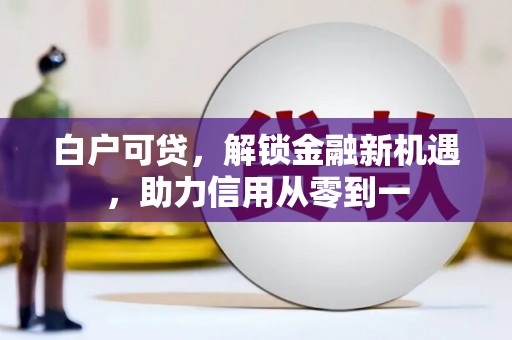 佳木斯白户可贷，解锁金融新机遇，助力信用从零到一