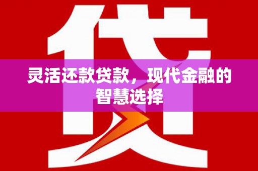 佳木斯灵活还款贷款，现代金融的智慧选择