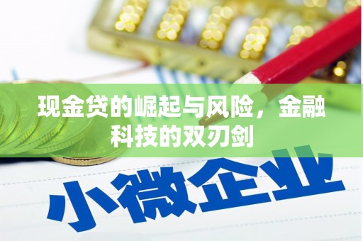佳木斯现金贷的崛起与风险，金融科技的双刃剑