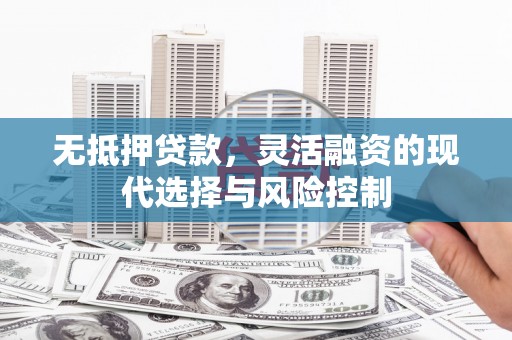 佳木斯无抵押贷款，灵活融资的现代选择与风险控制