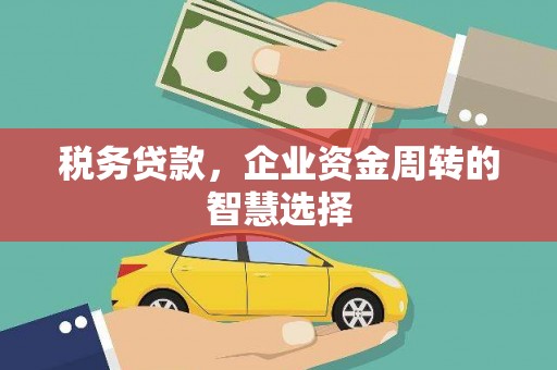 佳木斯税务贷款，企业资金周转的智慧选择