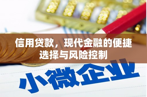 佳木斯信用贷款，现代金融的便捷选择与风险控制