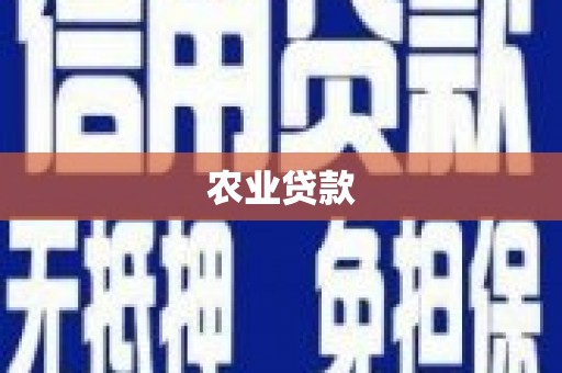 佳木斯农业贷款