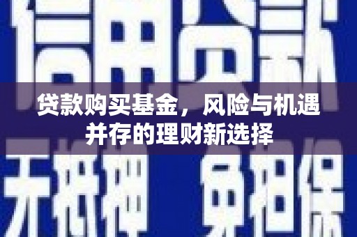 佳木斯贷款购买基金，风险与机遇并存的理财新选择