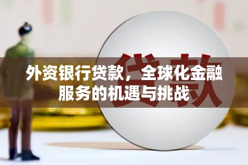 佳木斯外资银行贷款，全球化金融服务的机遇与挑战