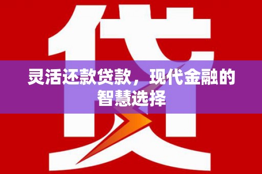 佳木斯灵活还款贷款，现代金融的智慧选择
