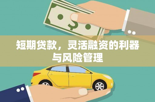 佳木斯短期贷款，灵活融资的利器与风险管理