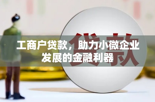 佳木斯工商户贷款，助力小微企业发展的金融利器