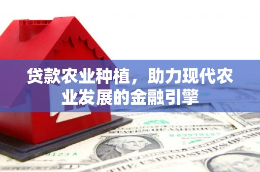 佳木斯贷款农业种植，助力现代农业发展的金融引擎