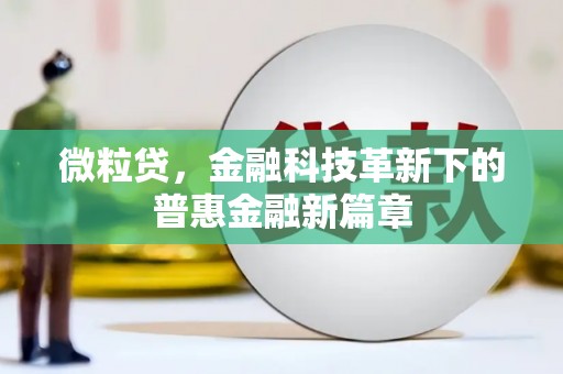 佳木斯微粒贷，金融科技革新下的普惠金融新篇章