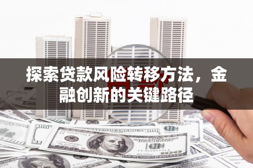 佳木斯探索贷款风险转移方法，金融创新的关键路径