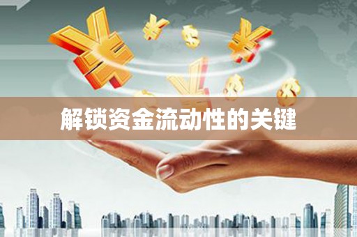 佳木斯解锁资金流动性的关键