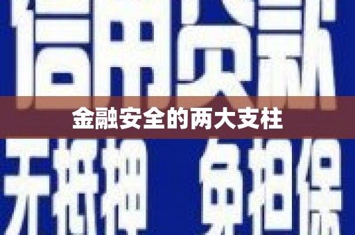 佳木斯金融安全的两大支柱