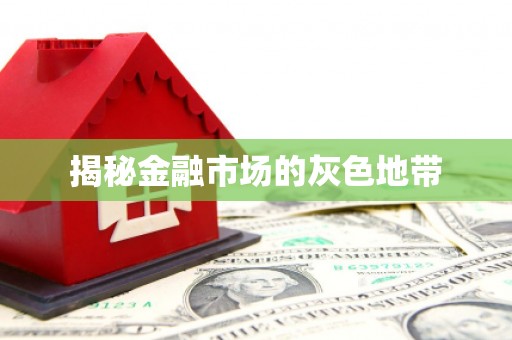 佳木斯揭秘金融市场的灰色地带